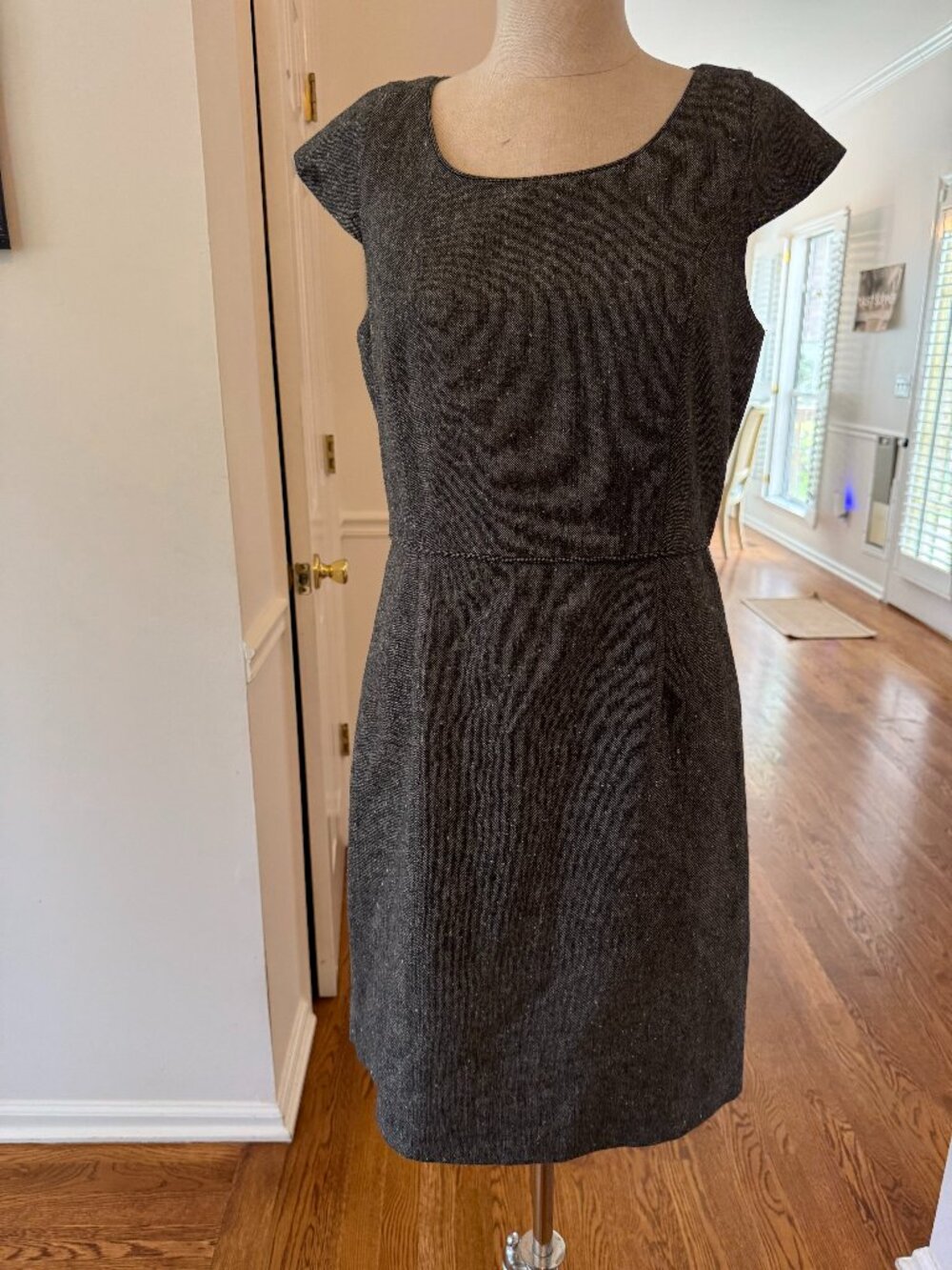 J Crew elegant tweed suiting dress